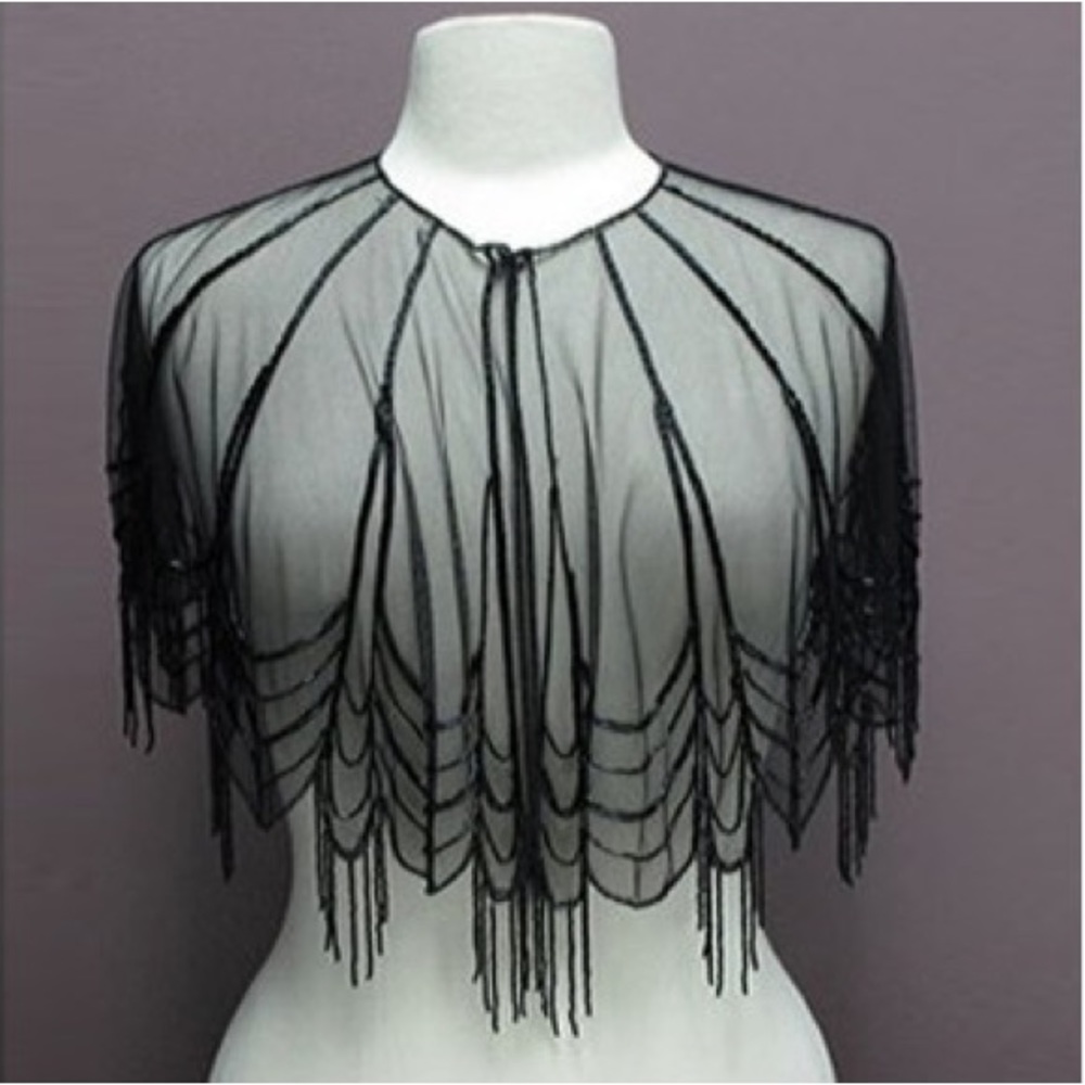 Moyna Beaded Cape